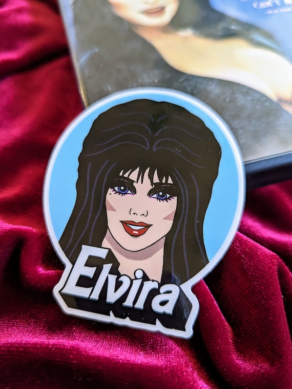 Horror Babes Frankenhooker, Elvira, Michael vinyl decals Halloween Cartoon Retro 80's Movie Mistress of the Dark stickers