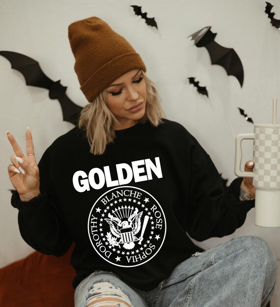 Hey Ho Let's Golden Girls Punk Rock Funny Parody 80s CBGB Unisex fleece sweatshirt