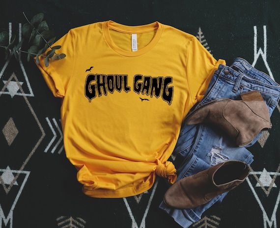 Ghoul Gang Spooky Halloween Feminst Short-Sleeve Unisex T-Shirt
