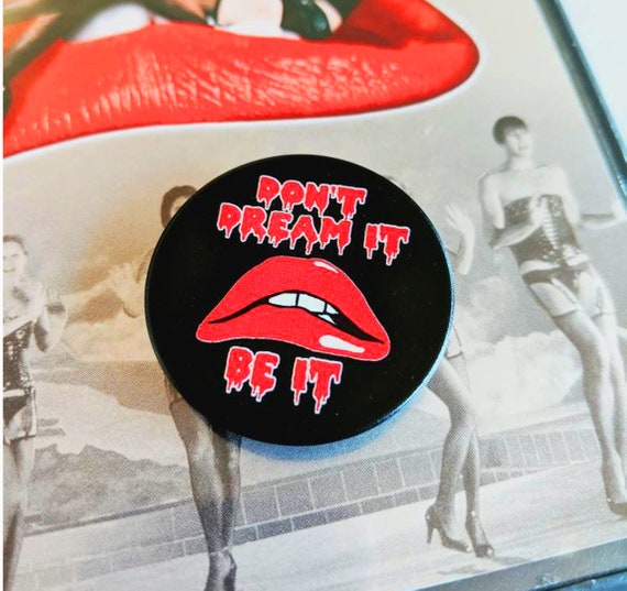 Don't Dream It Be It Rocky Horror Lips Sticker