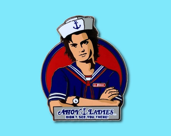 Steve Harrington Scoops Ahoy Starcourt Stranger Things Hard Etsy