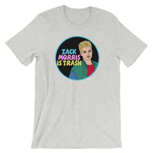 Zack Morris is Trash Saved By The Bell Short-Sleeve Unisex T-Shirt