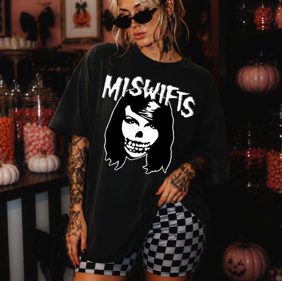 Miswifts Parody Glenn Taylor Band T-Shirt: Punk Goth Music, Funny Unisex Tee