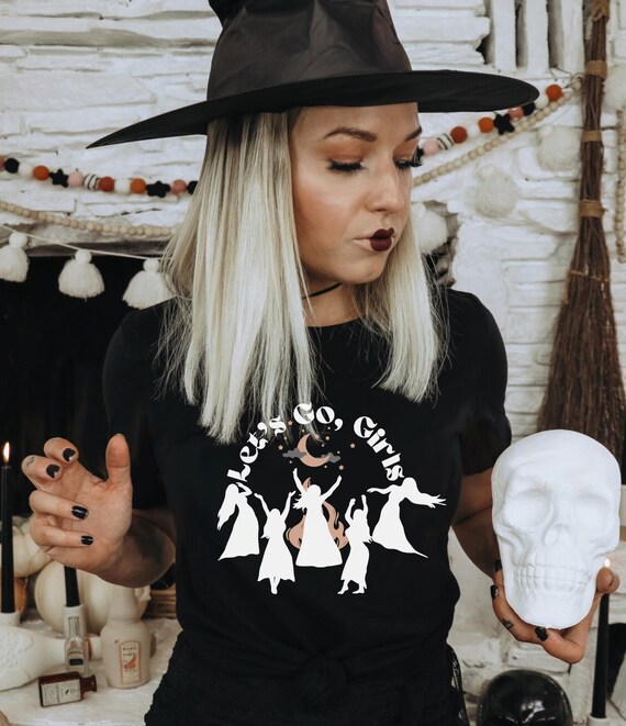 Let's Go Girls Witchy Moon Dancing Unisex t-shirt