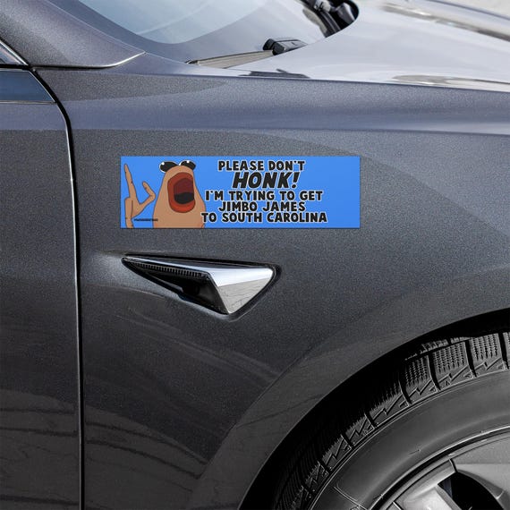 Marcus the Worm Jimbo James Funny Meme, Tiktok VR, Viral Video Car magnets