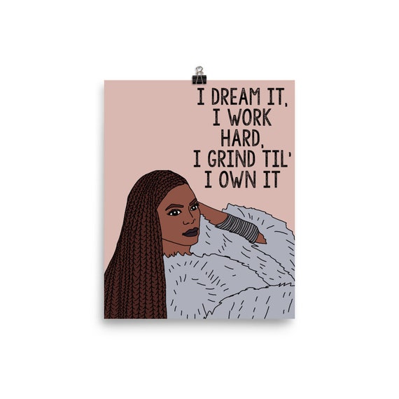 Lemonade Formation Inspirational Print Poster