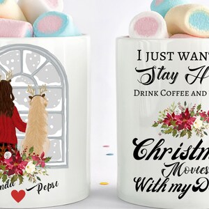 Custom Christmas Dog Mom Mug, Christmas Dog Mother, Dog Mom Gift, Dog Lover Gift, Dog Mug, Dog Mom, Dog Coffee Mug, Gifts For Dog Lovers,