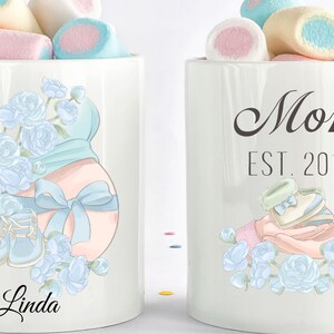Custom Pregnancy Coffee Mug - New Mom Gift - Mom Coffee Mug - Pregnancy Gift - Babyshower Gift - For Pregnant Women - To Be Mother