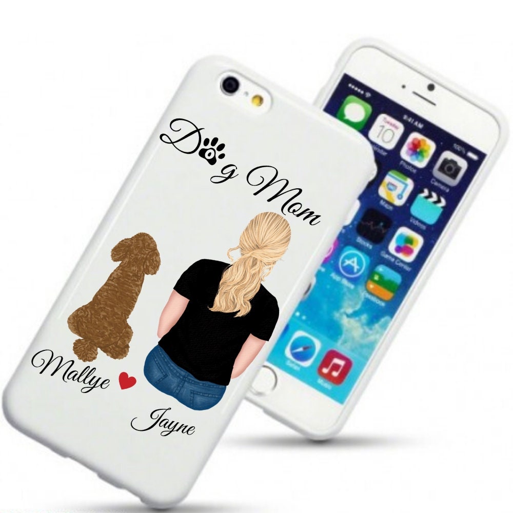 Custom Dog Mom Phone case Dog Lover Gift Dog gift Dog Mom Etsy
