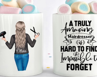 Hairdresser Mug, Gift for Hairdresser, Hair stylist mug, gift for hair stylist, hair dresser mug, gift of hair dresser,Funny Barber Gifts