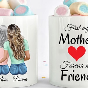 Miss You Mom Gift, Custom Mom Mug, Personalized Mothers Day Gift, Mother And Daughter Mug, Gift From Daughter, Gift For Mom, Grandmother Mug