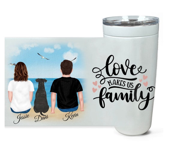 Custom Dog Mom Dad Tumbler, Dog Mom Mug, Dog Mom Gift, Dog Lover Gift, Dog Mug, Dog Mom,Gifts For Dog Lovers, New Dog Mom, Couple Gift,