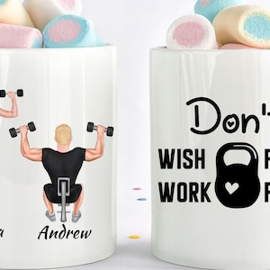 Gym Lover Gift, Funny Workout Gift, Weight Lifting Gift, Fitness Gift Ideas, Best Friend Mug, Friends Workout Gift, Weight Lifting Present
