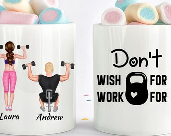 Gym Lover Gift, Funny Workout Gift, Weight Lifting Gift, Fitness Gift Ideas, Best Friend Mug, Friends Workout Gift, Weight Lifting Present