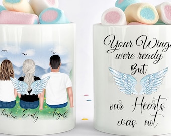 Aangepaste Memorial Mok, Zus, Moeder, Grootmoeder, Beste Vrienden Gift, Memorial Moeder Mok, Vriendin Gift, Aangepaste Memorial Gift, Zussen Gift