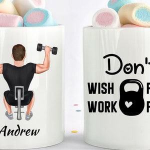 Gym Lover Gift, Funny Workout Gift, Weight Lifting Gift, Fitness Gift Ideas, Best Friend Mug, Workout Mom, Weight Lifting Present, Gym Lover