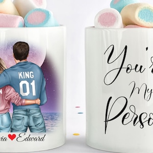 You&#39;Re My Person, Custom Best Friend Gift Mug, I Love You Gift, Couple Gift Mug, Long Distance Boyfriend Mug, Personalized Friends Gift