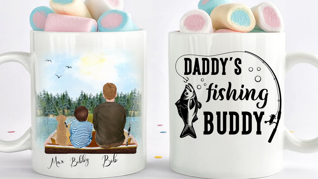 Fathers Day Fishing | Fathers Day Gift From Son, Personalized Fathers ...