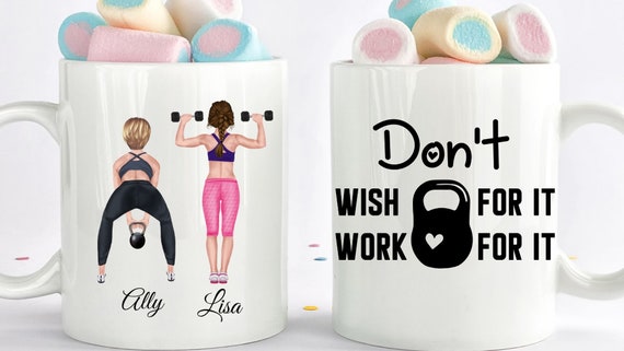 Gym Girl - Don't Wish For It, Work For It