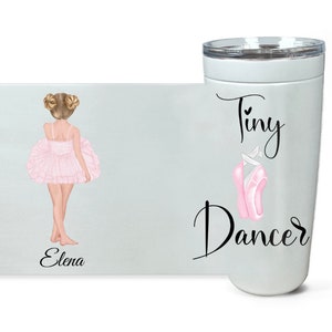 Ballerina Water Bottle | Ballerina Gifts | Ballet Water Bottle | Personalized Water Bottle | Kids Water Bottle | Ballerina Birthday | Ballet