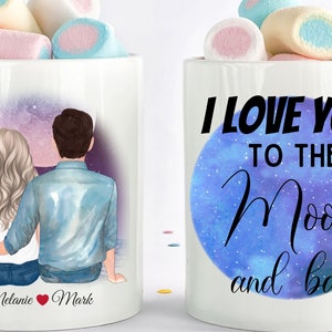 Valentines Day Gift for Husband Valentine&#39;s Day Mug for Boyfriend Girlfriend Gift Wife Coffee Mug You&#39;re My Person Personalized Mug, Couple