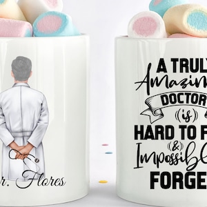Personalized Thank You Gift For Doctor, Doctor Mug, Doctor Retirement Christmas Gift, Doctor Graduation, Doctor Appreciation, Nurse Gift