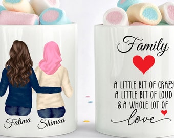 Personalized hijabi mug, hijab girl mug, Muslim Girl gift, islamic gifts, ramadan gifts, Eid Gift, Muslim Best Friends, Muslim Girls, Family