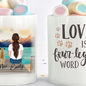 Personalized Dog Mom Mug, Dog Mom Gift, Dog Mother Gift, Dog Lover Gift, Dog Mug, Dog Mom, Dog Coffee Mug, Gifts For Dog Lovers, Friendship