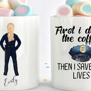 Police Officer Mug, Police Officer Gift, Gift For Police, Police Mug, Cop Gifts, Cop Mug, Custom Cop Gift, Best Friends Gift, Christmas Cop