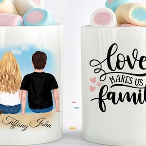 Custom Cat Mom And Dad Mug, Cat Mother Mug, Cat Mom Gift, Cat Lover Gift, Best Friend Mug, Gift For Couple, Gift For Cat Lovers,