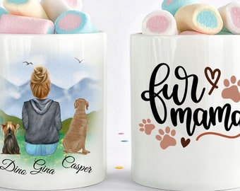 Personalized Dog Mug, Dog Mom Mug, Dog Coffee Mug, Dog Mom Gift, Dog Coffee Cup, Dog Gifts, Custom Dog Mug, Dog Lover Mug, Pet Mug