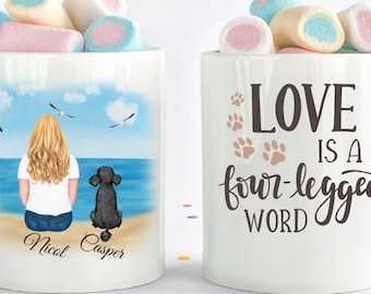 Aangepaste Hond Moeder Mok, Hond Moeder Mok, Hond Moeder Gift, Hond Lover Gift, Hond Mok, Hond Moeder, Hond Koffie Mok, Geschenken voor Hond Liefhebbers, Hond Moeder Cup,