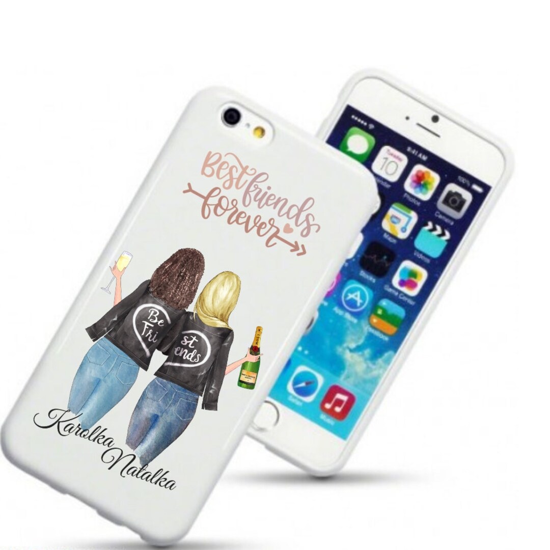 Custom Best Friends Phone Case, Soul Sisters Gift, Gift for Best