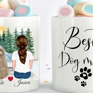 Personalized Dog Mug, Dog Mom Mug, Dog Coffee Mug, Dog Lover Mug, Pet Mug, Dog Mom Gift, Dog Mother Gift, Dog Gifts, Custom Dog Mug, Friend
