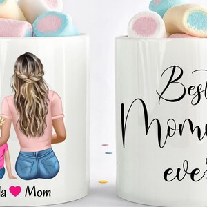 Mother And Children Gift, Mom Birthday Gift From Daughter, Mom Mug, Mothers Day Gift For Mom, Mom And Daughter Gift, Daughter Gift From Mom