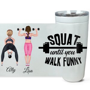 Gym Lover Tumbler, Funny Workout Gift, Weight Lifting Gift, Fitness Gift Ideas, Friendship Gift, Workout Mom, Weight Lifting Present, Friend