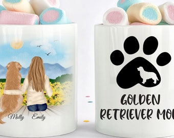 Golden Retriever Mug,  Golden Retriever Gift, Golden Retriever Mom, Golden Mom, Golden Retriever Coffee Mug, Mother Of Dogs, Dog Mom Gift