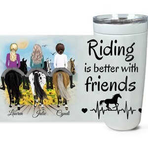 Custom Horse Mom Tumbler, Horse riding gift, best friends horse present, riding, horse lover, Horse mom gift, Riding Instructor gift