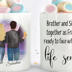 Gift For Brother, Sibling Coffee Mug, Gift For Sisters, Brother Gifts, Family Gift,  Sibling Gift, Gift For Mother, Sibling Gift, Sister