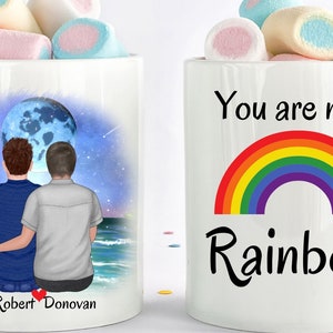 Gay Gift, Gay Pride, LGBT, Rainbow Pride, Gift For Brother, Coffee Mug, LGBT Gifts, Gay Gifts for Men, Gay couple Gifts, Gay mug