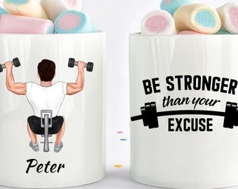 Gym Lover Mug, Workout Gift, Weight Lifting Gift, Fitness Gift Ideas, Best Friend Mug, Workout Gift, Weight Lifting, Bootcamp, Crossfit Mug