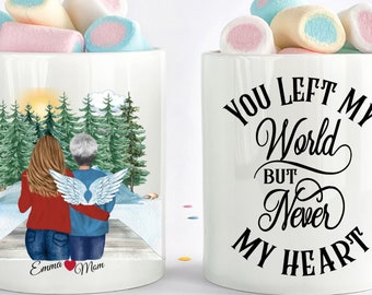 Taza conmemorativa, Madre, Abuela, Mejor amiga, Regalo conmemorativo, Regalo de simpatía, Recuerdo, Simpatía mamá, Regalo de duelo, Pérdida de un ser querido