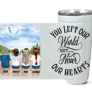 Loss Of Father Gift, Memorial Gift For Loss Of Father, Deceased Loved One, Passed Away Travel Mug,Remember Gift, Mom Memorial Mug, Sympathy