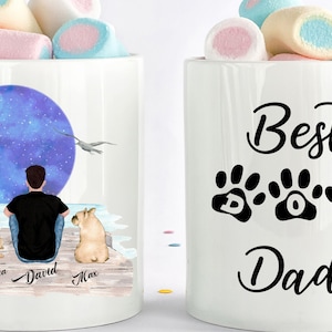 Custom  Dog Dad  Mug, Dog Dad Mug, Dog Father Gift, Dog Lover Gift, Dog Mug, Dog Father, Dog Coffee Mug, Gifts For Dog Lovers, Dog Dad Cup,
