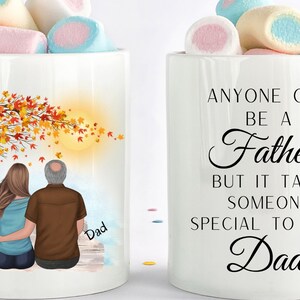 Dad Gifts from Daughter Funny Dad Gift Idea Father&#39;s Day Christmas Birthday Gift for Dad from Daughter Funny Dad Coffee Mug Like Father