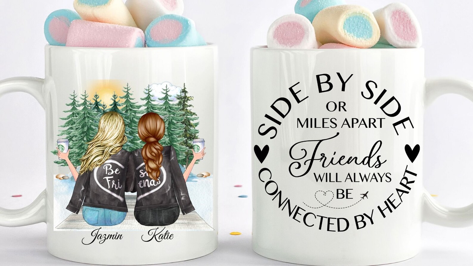 Custom Best Friend Mug Personalized Best Friend Gift Best Etsy