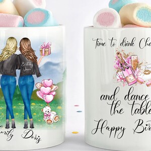 Custom Birthday Gift Ideas, Happy Birthday Gift, Custom Birthday Mug, Birthday Party Favors, Birthday Party Ideas,Best Friend  Birthday Gift