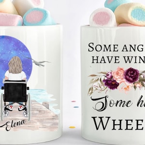 Wheelchair User Gift, Wheelchair Best Friends  Disabilty Disabled Wheelchair User Special Wheelchair Gift Disability Gift,Custom Best Friend