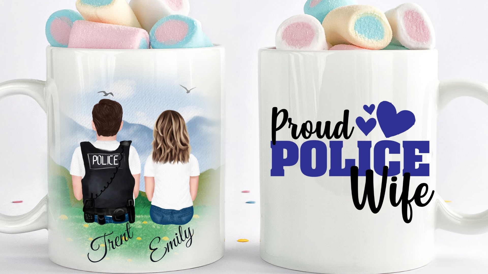 Police officer coffee mug - Some men become police officers - Funny Cop  gifts