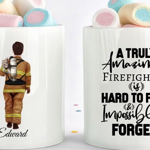 Firefighter Gift, Firefighter Mug, Gift For Firefighter, Mug For New Firefighter, Gift For Graduate Firefighter, Fire Truck Gift, Fireman